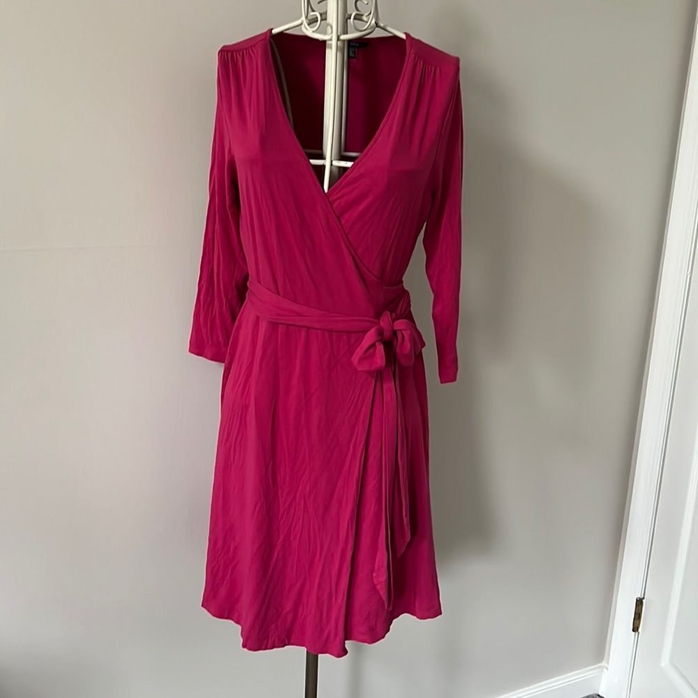 Banana republic wrap dress